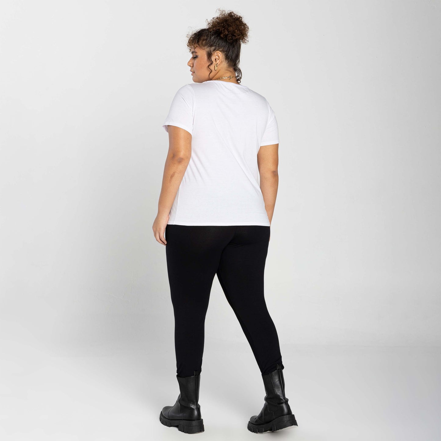 Tech T-Shirt Anti Odor Slim Plus Feminina - Branco