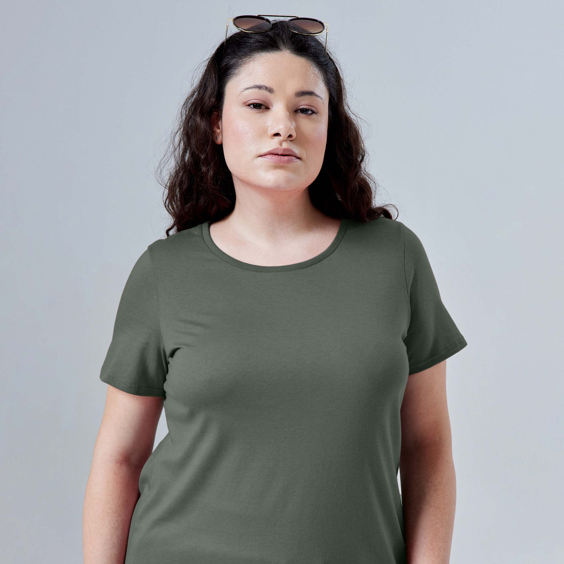 Tech T-Shirt Anti Odor Slim Plus Feminina - Verde Figo