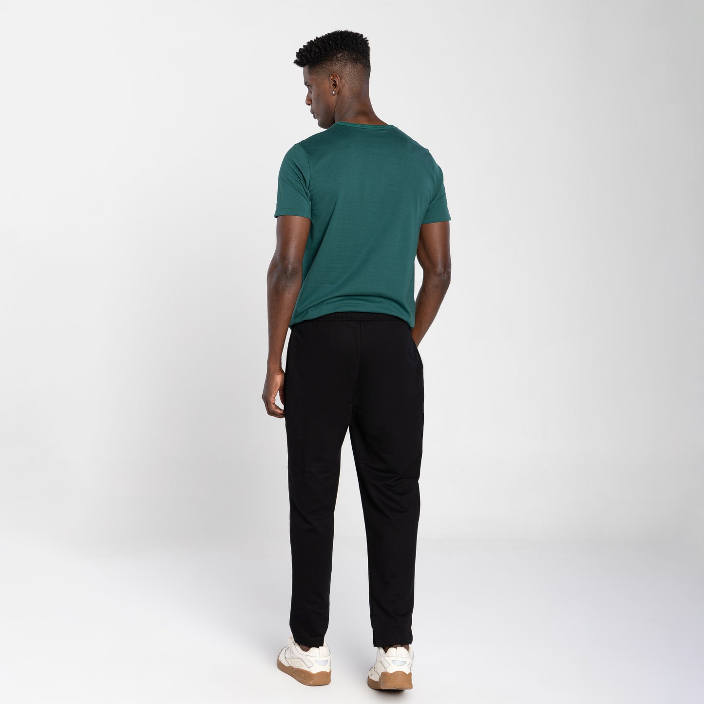 Calça Chino Tech Impermeável Moletom - Preto