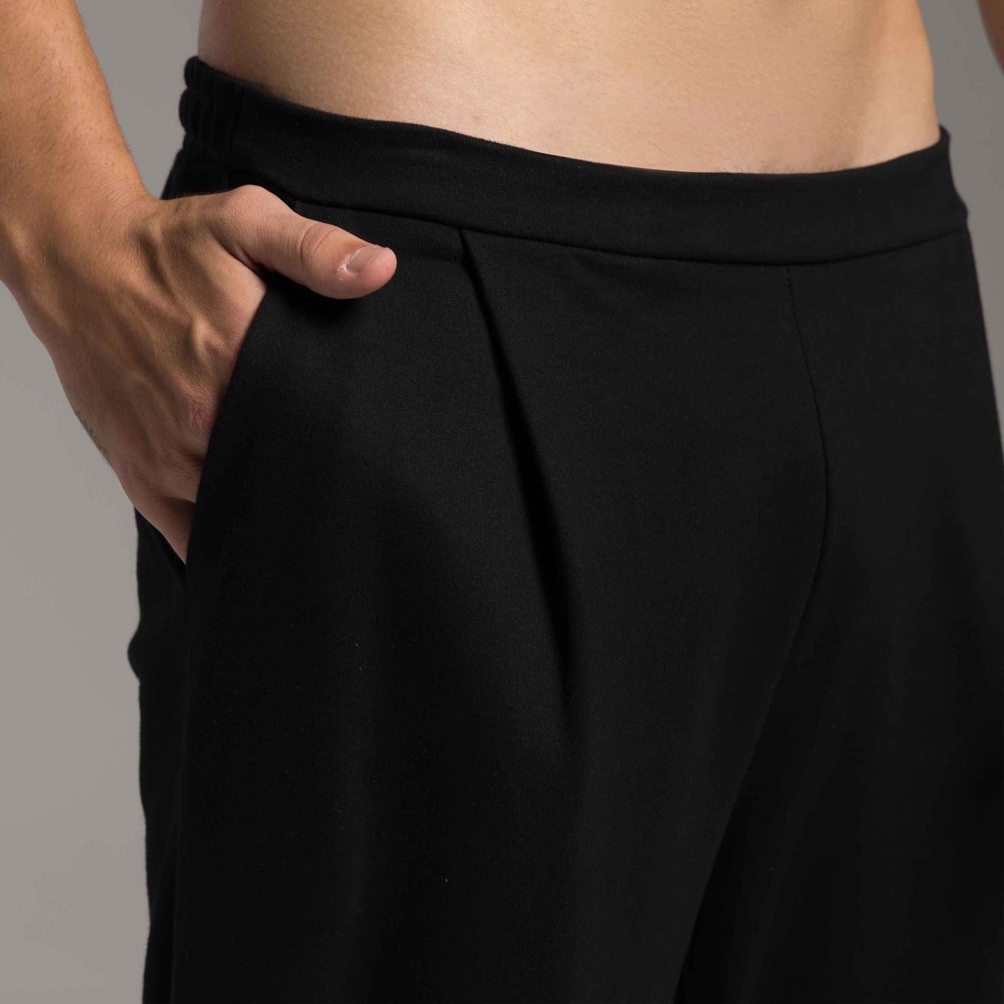 Calça Chino Tech NoLiquid Moletom - Preto