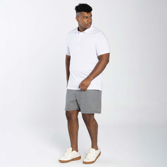 Camisa Polo Tech Anti Odor Plus Masculina - Branco