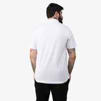 Camisa Polo Tech Anti Odor Plus Masculina - Branco