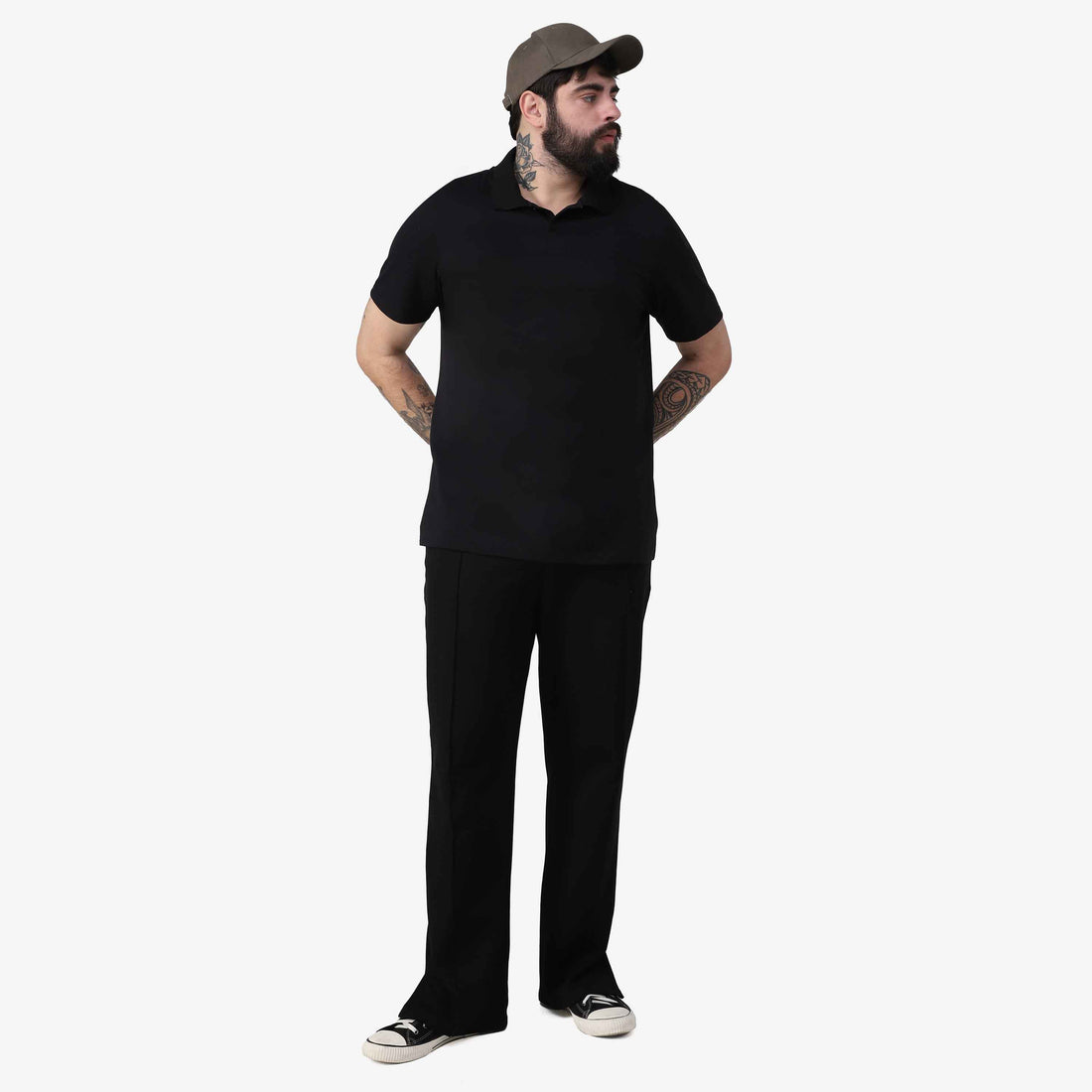 Camisa Polo Tech Anti Odor Plus Masculina - Preto