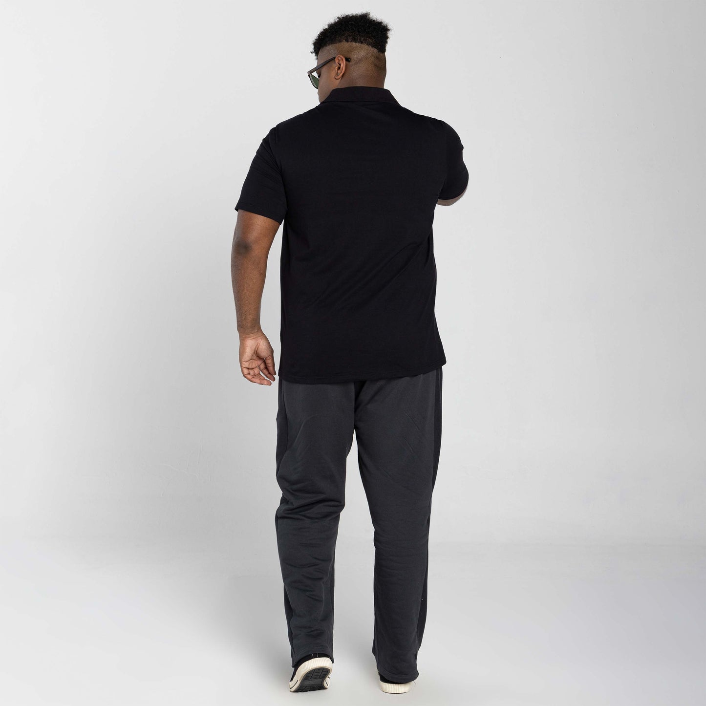 Camisa Polo Tech Anti Odor Plus Masculina - Preto