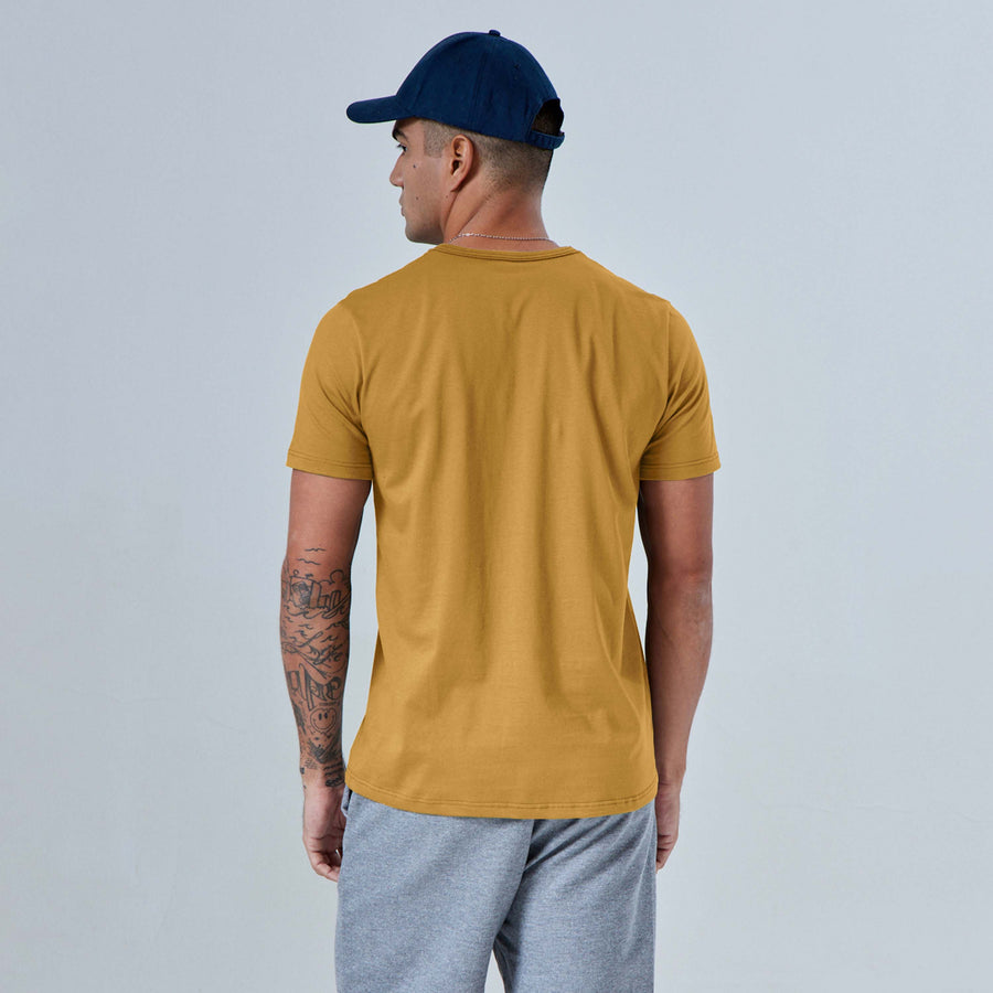 Tech T-Shirt Anti Odor - Amarelo Queimado