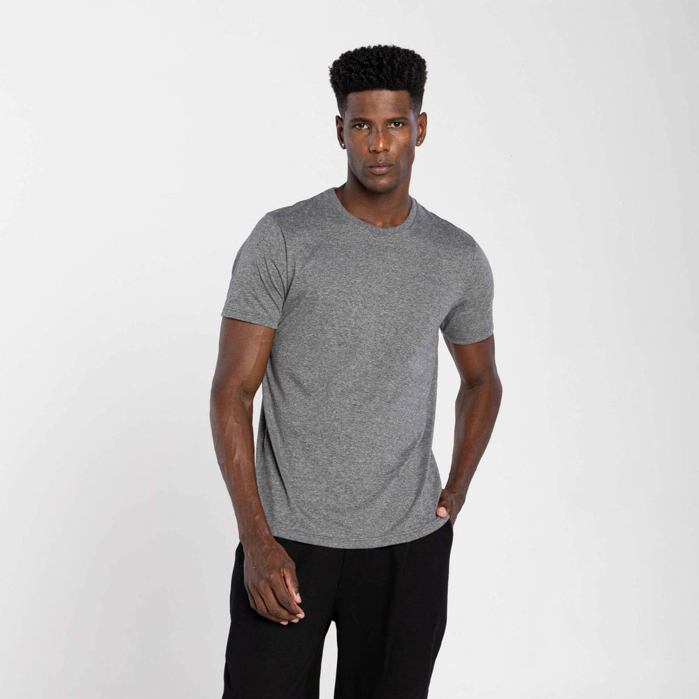 Tech T-Shirt Anti Odor - Mescla Escuro