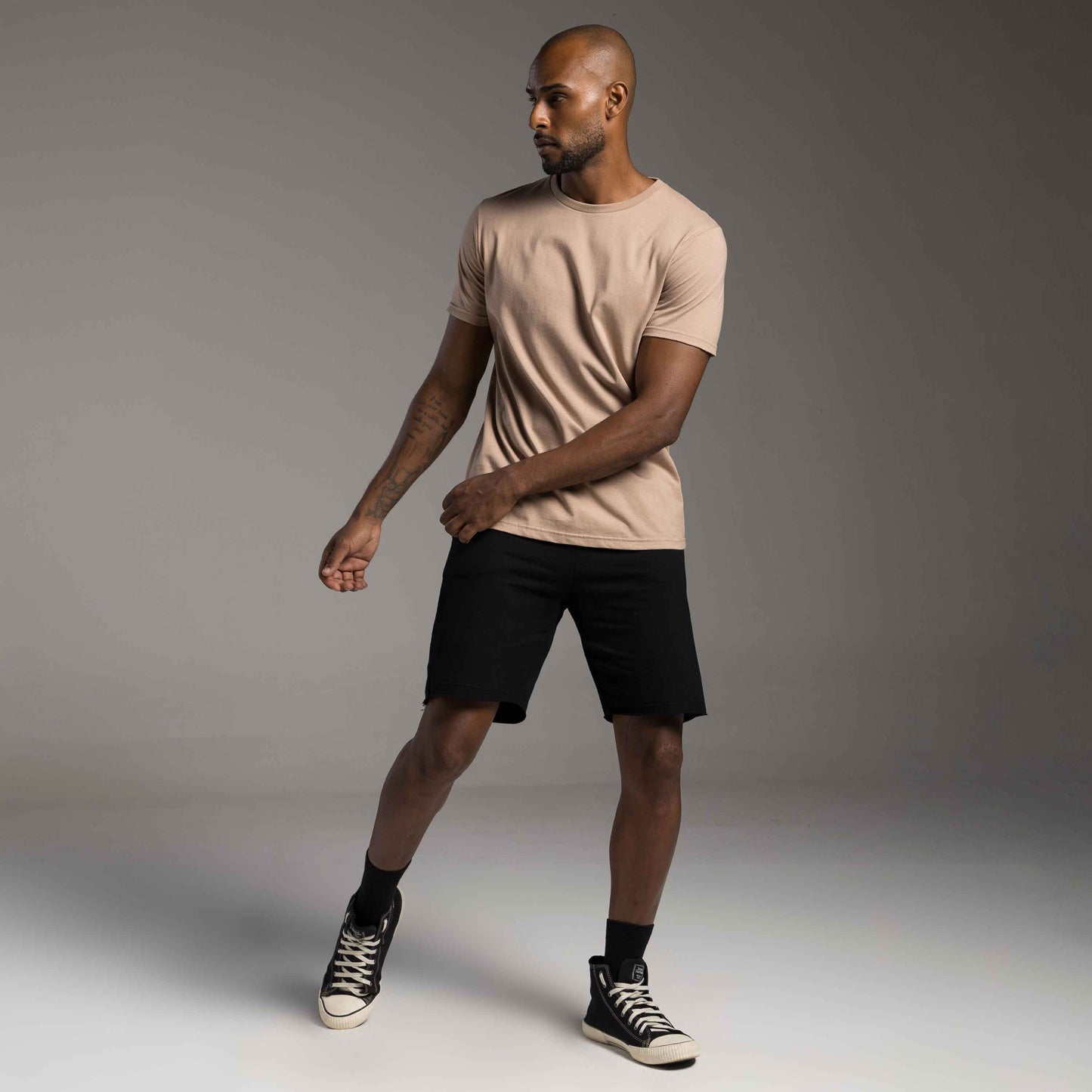 Tech T-Shirt Anti Odor - Bege Amêndoa