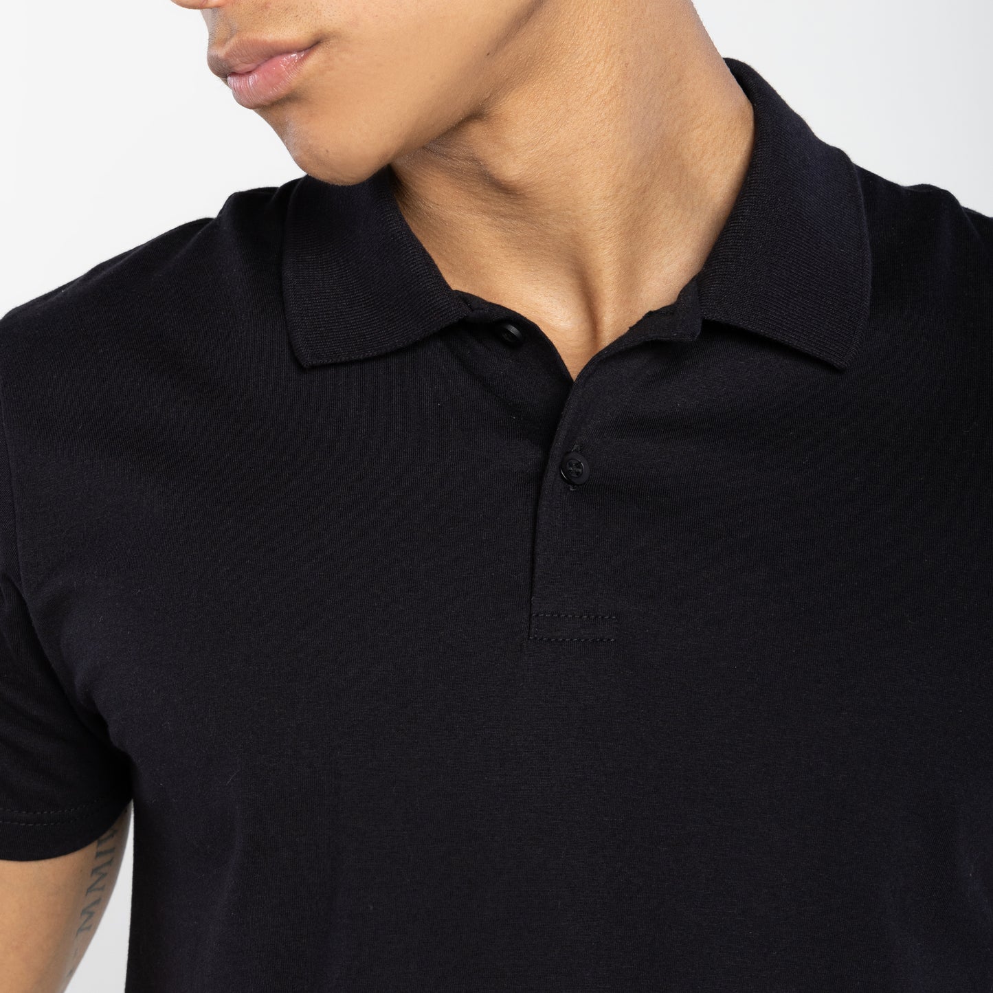 Camisa Polo Tech Anti Odor Masculina - Preto