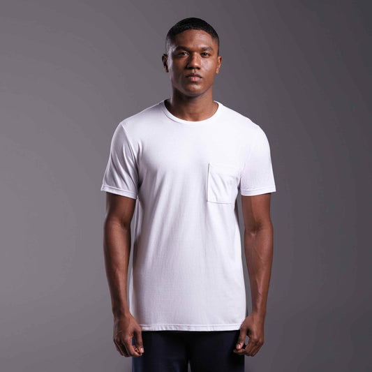 Tech T-Shirt Air Bolso Masculina - Branco