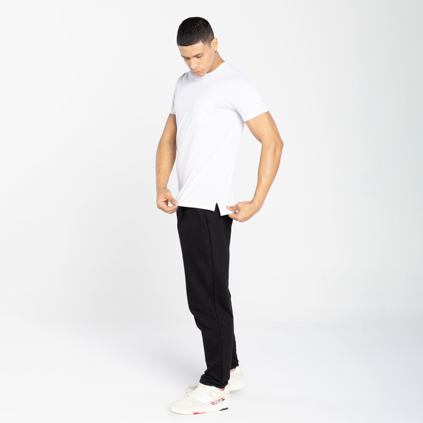 Tech T-Shirt Air Bolso Masculina - Branco