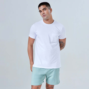 Tech T-Shirt Air Bolso Masculina - Branco