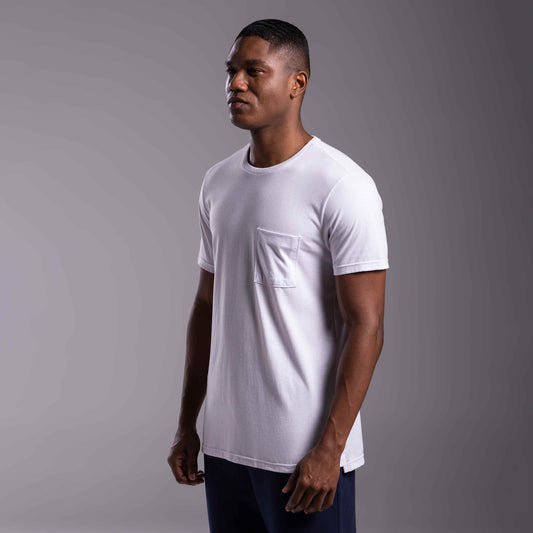 Tech T-Shirt Air Bolso Masculina - Branco