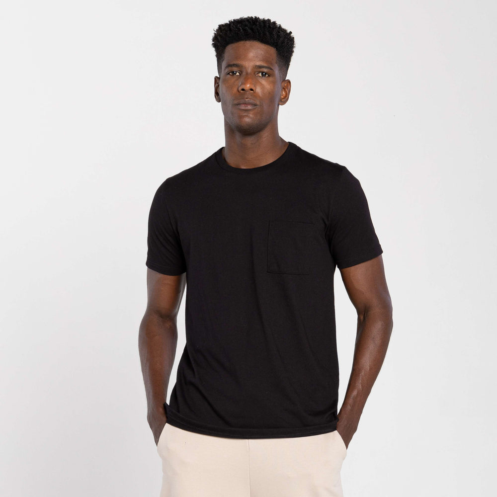Tech T-Shirt Air Bolso Masculina - Preto