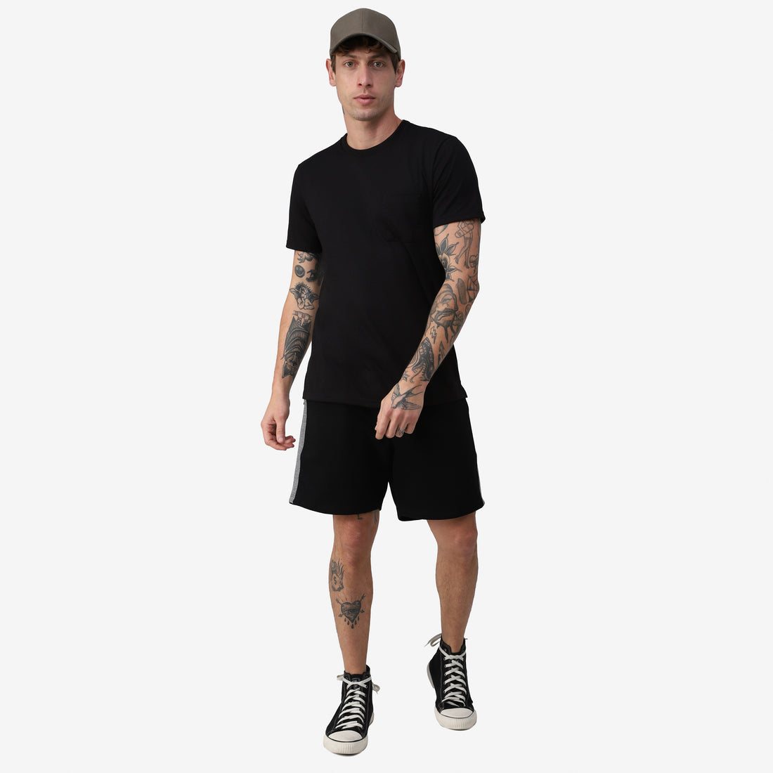 Tech T-Shirt Air Bolso Masculina - Preto