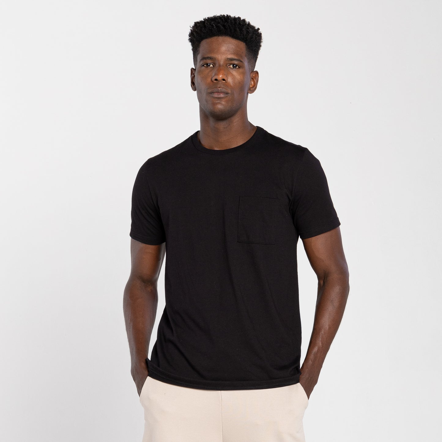 Tech T-Shirt Air Bolso Masculina - Preto