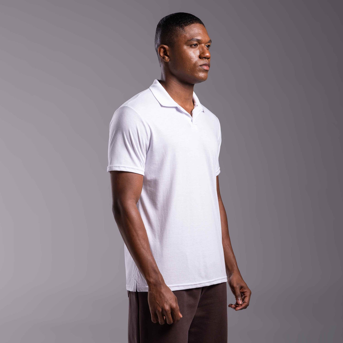 Camisa Polo Tech Air Masculina - Branco