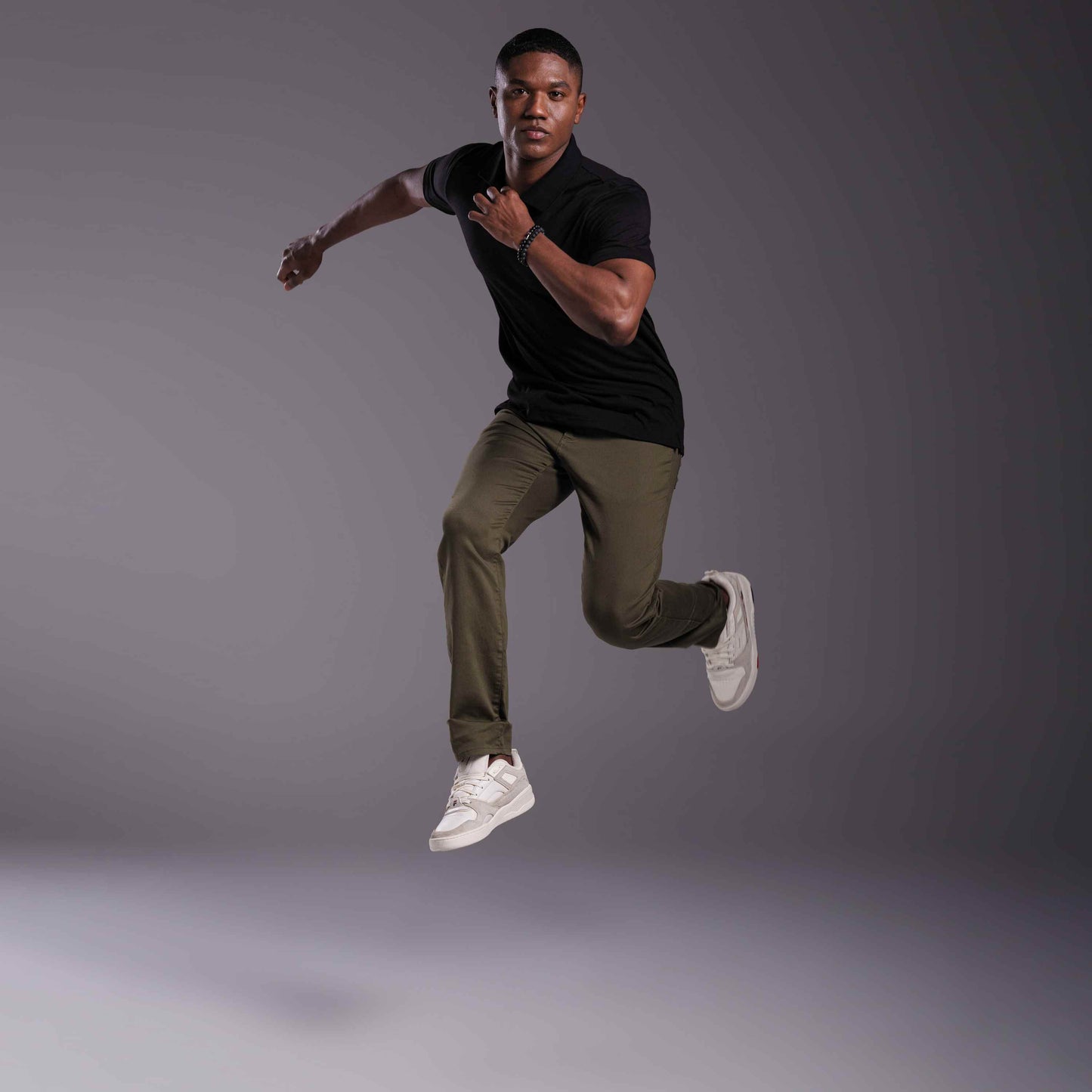 Camisa Polo Tech Air Masculina - Preto