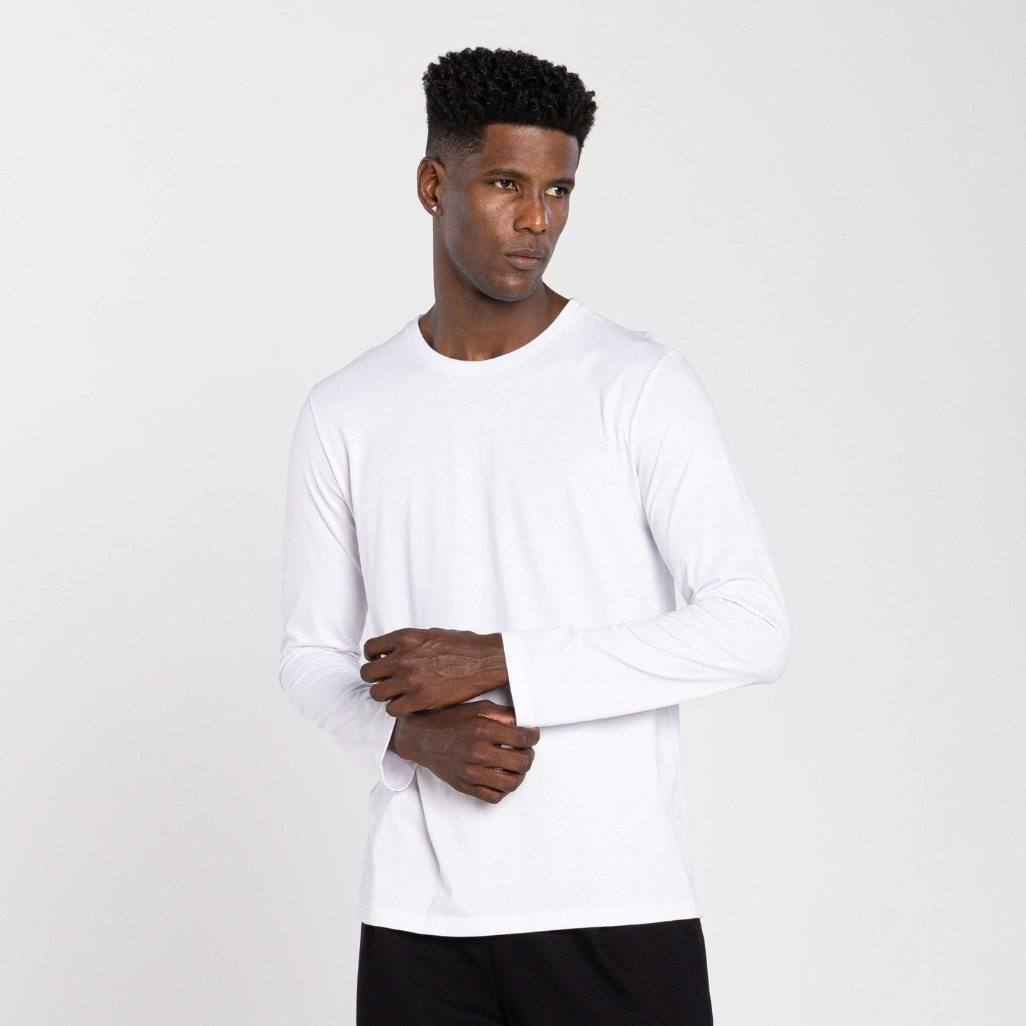 Tech T-Shirt UV Manga Longa - Branco
