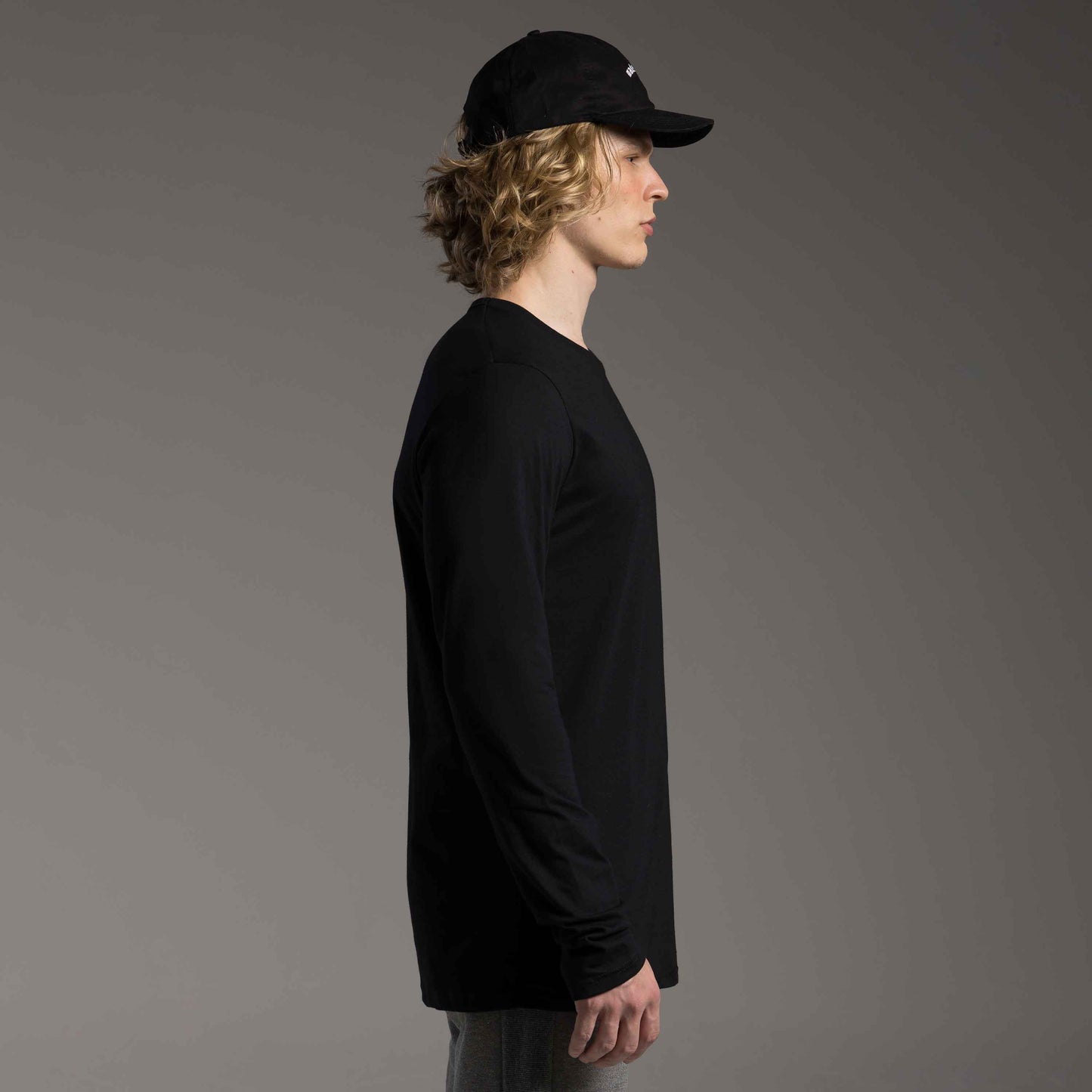 Tech T-Shirt UV Manga Longa - Preto