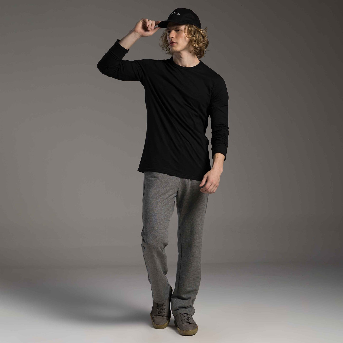 Tech T-Shirt UV Manga Longa - Preto