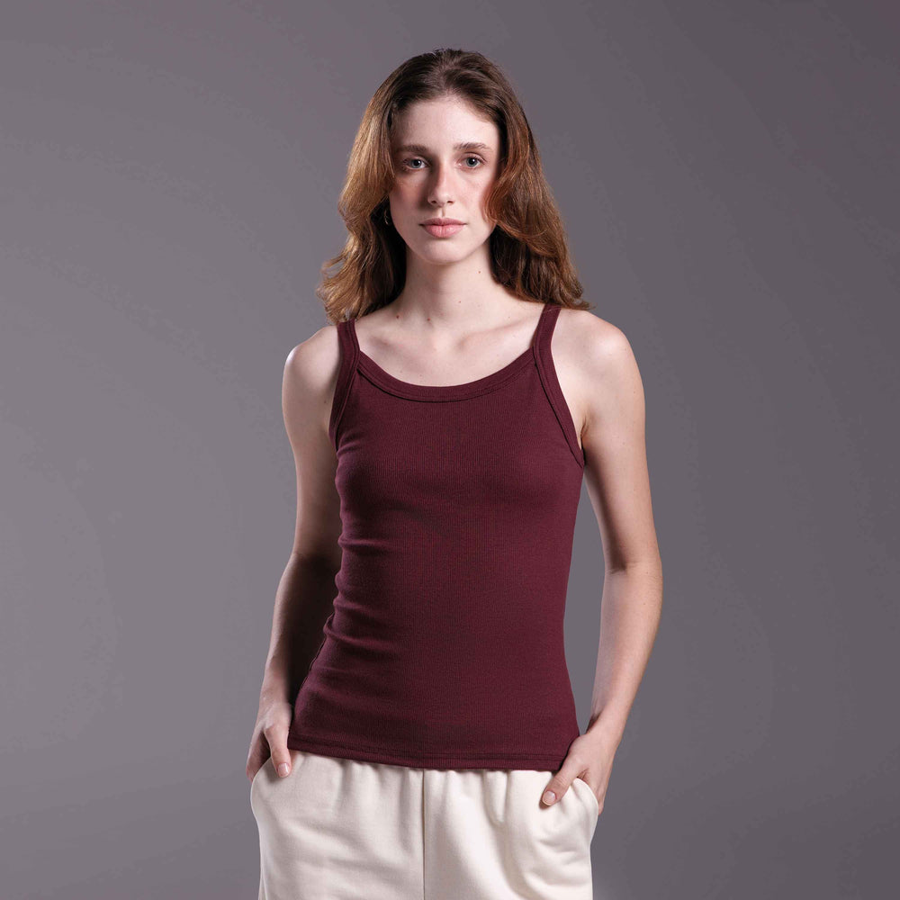 Regata Ribana Tech Anti Odor Feminina - Roxo Amoreira