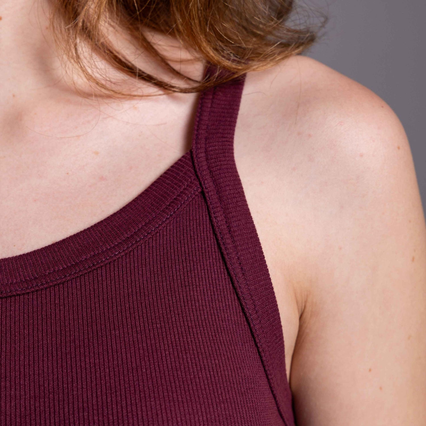 Regata Ribana Tech Anti Odor Feminina - Roxo Amoreira