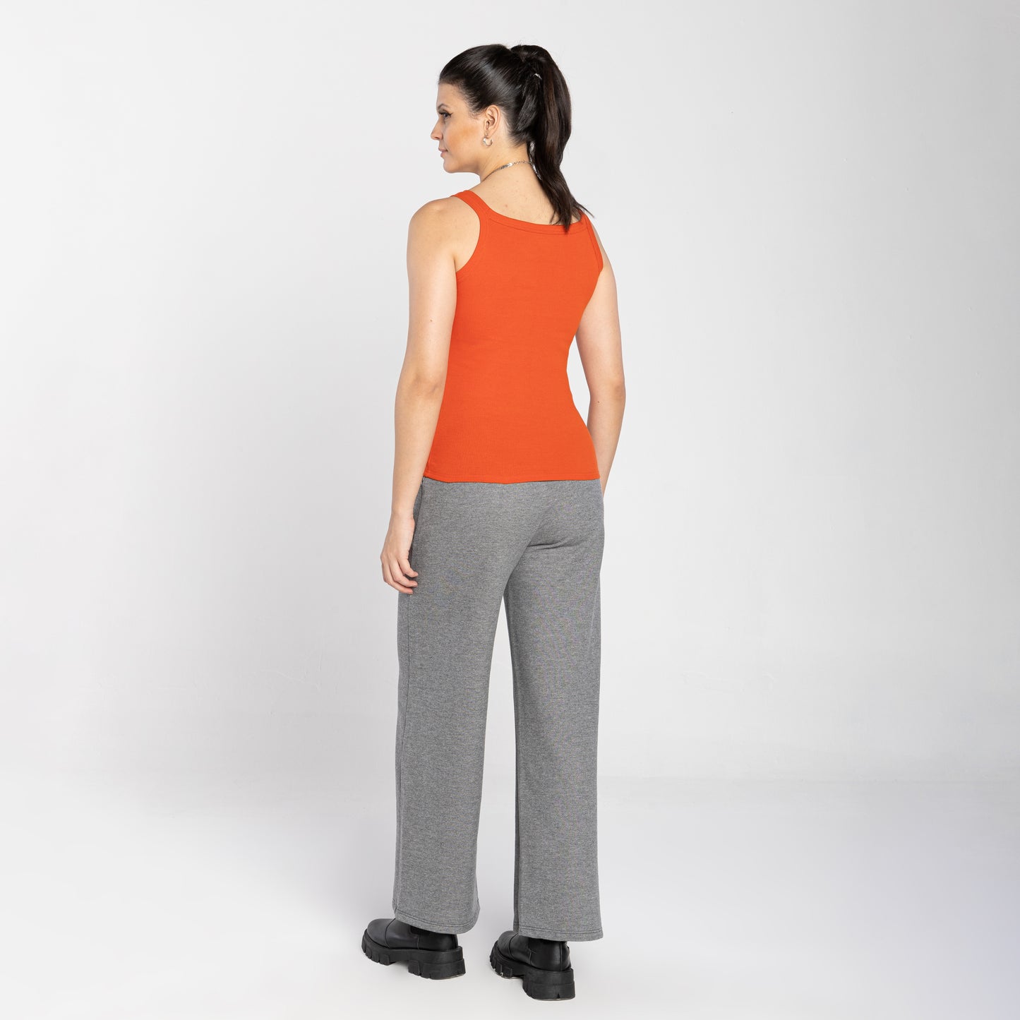 Regata Ribana Tech Anti Odor Feminina - Laranja Apricot