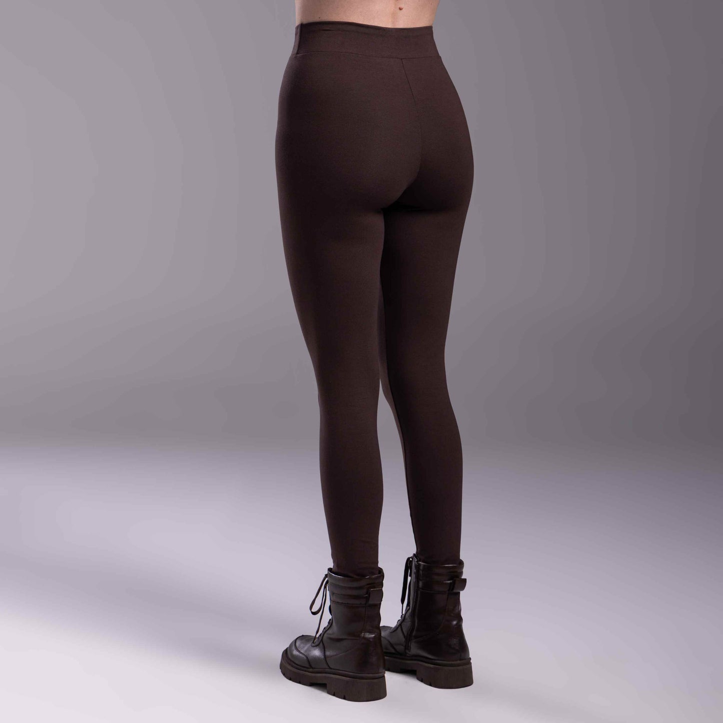 Calça Legging Anti Odor Friso - Marrom