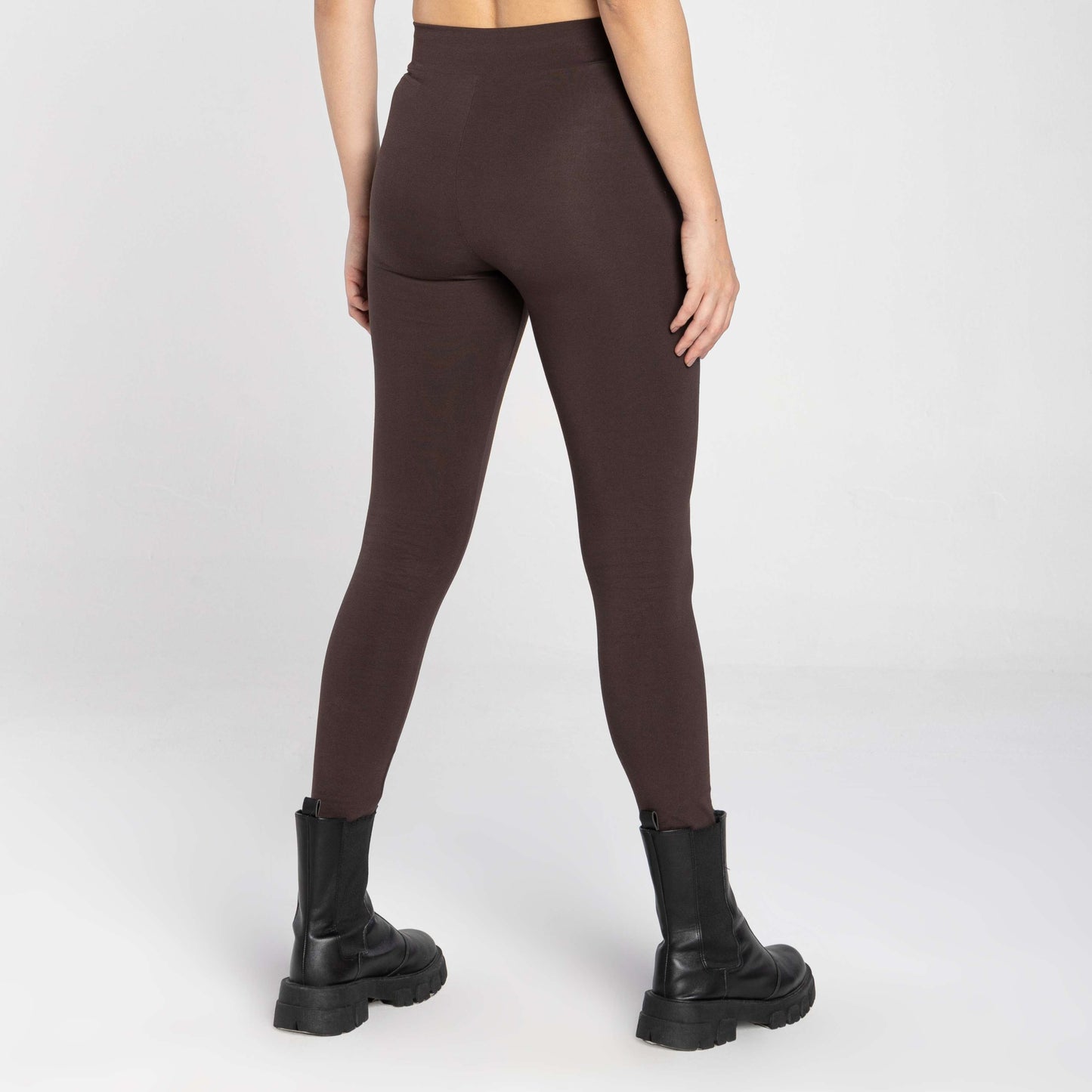 Calça Legging Anti Odor Friso - Marrom