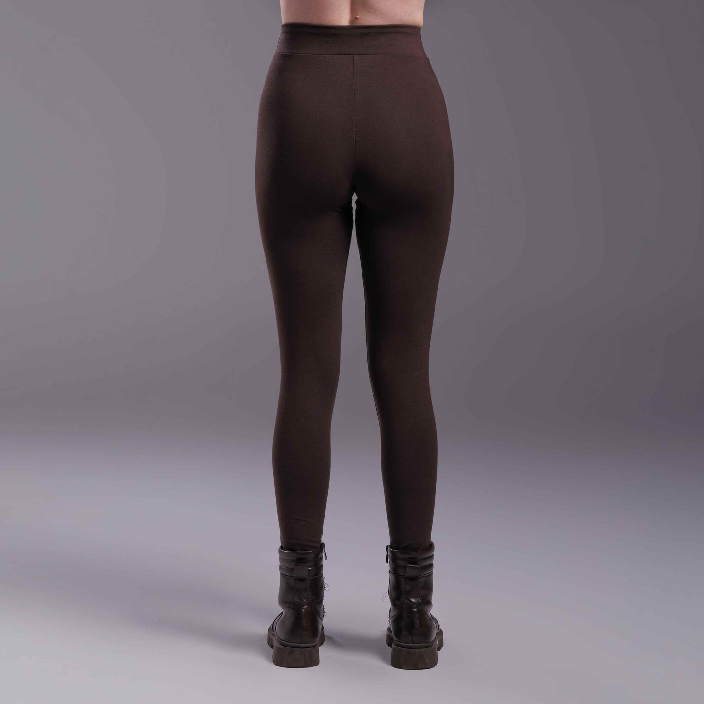 Calça Legging Anti Odor Friso - Marrom