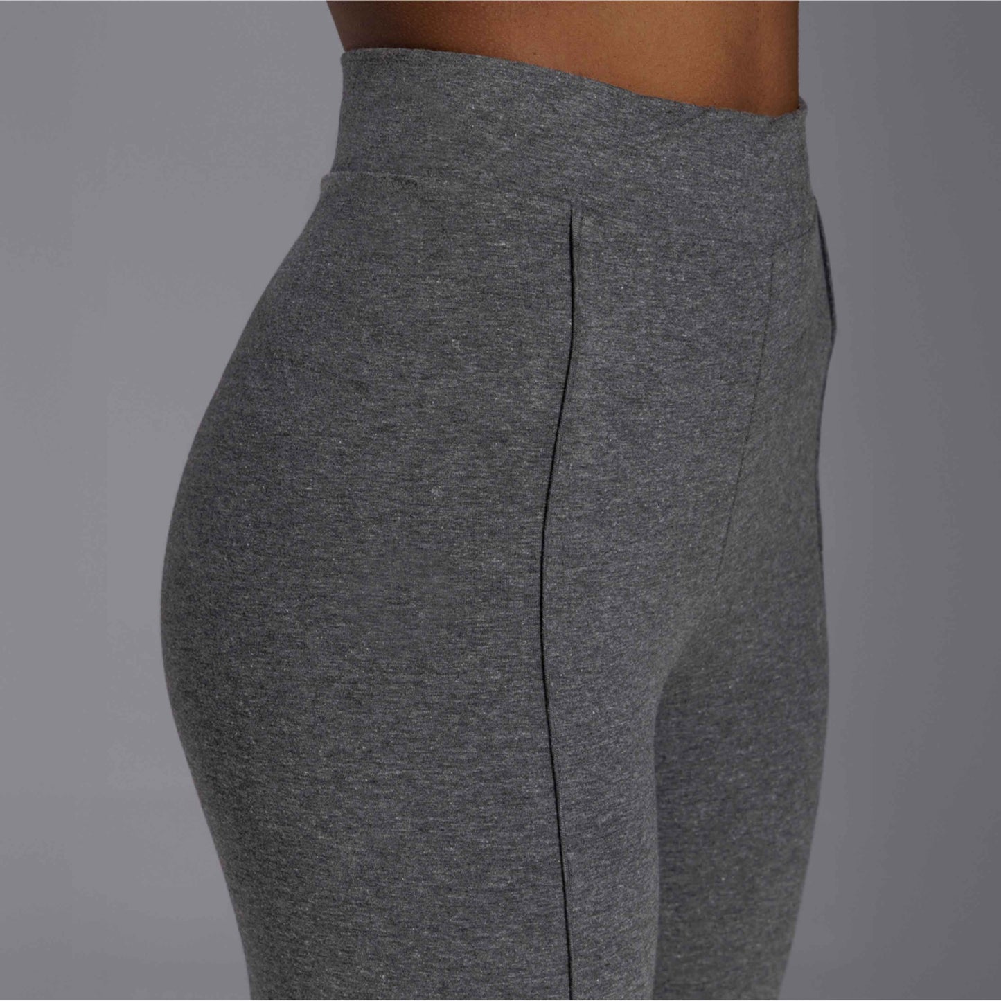 Calça Legging Anti Odor Friso - Mescla Escuro