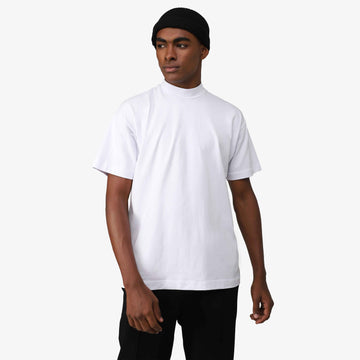 Tech T-Shirt Anti Odor Gola Alta Masculina - Branco