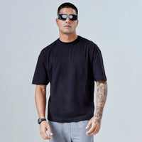 Tech T-Shirt Air Recorte Masculina - Preto