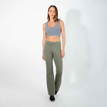 Calça Flare | Thermic - Verde Figo