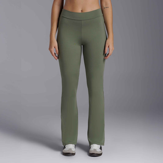 Calça Flare Thermic Tech UV - Verde Figo