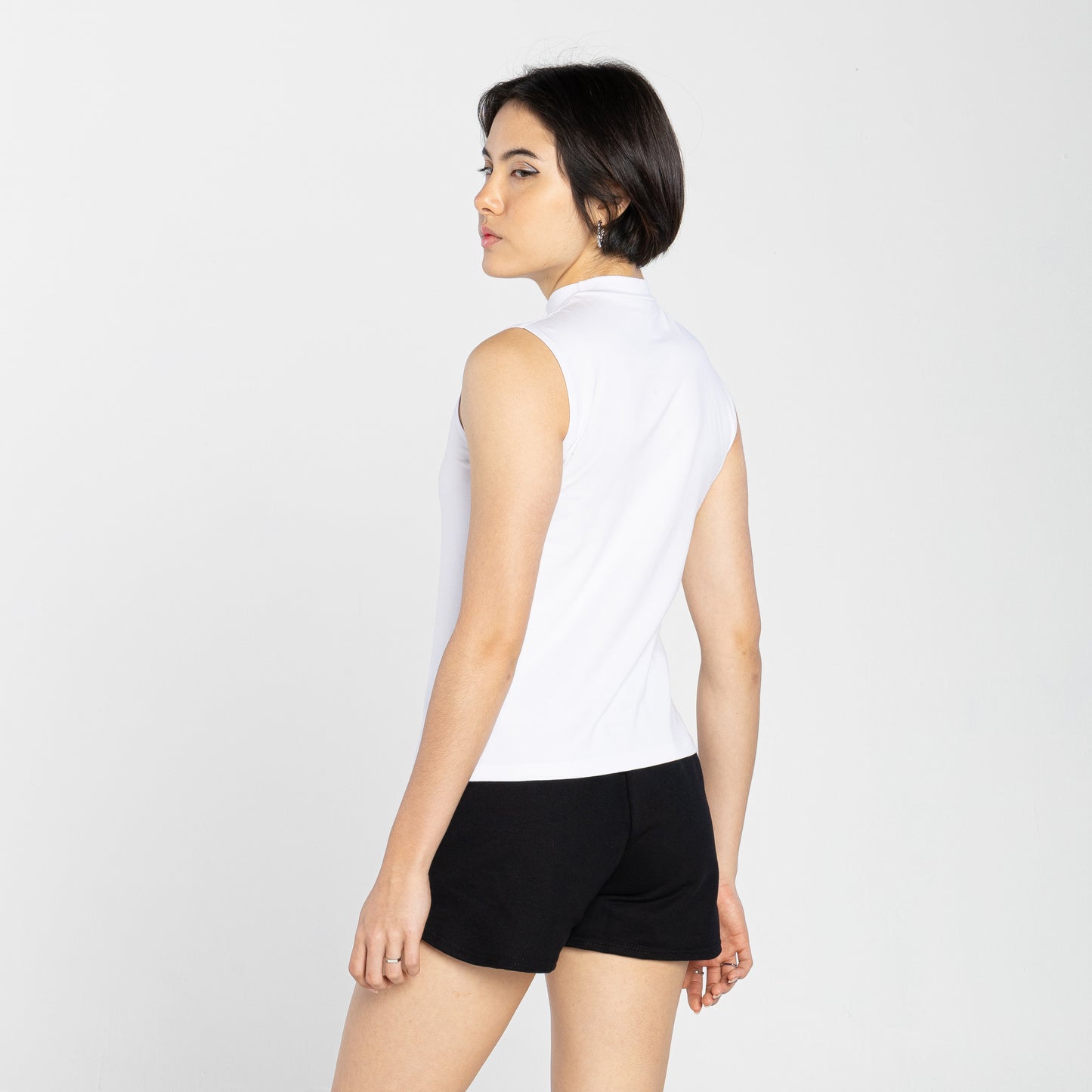 Regata Tech Anti Odor Gola Alta Feminina - Branco