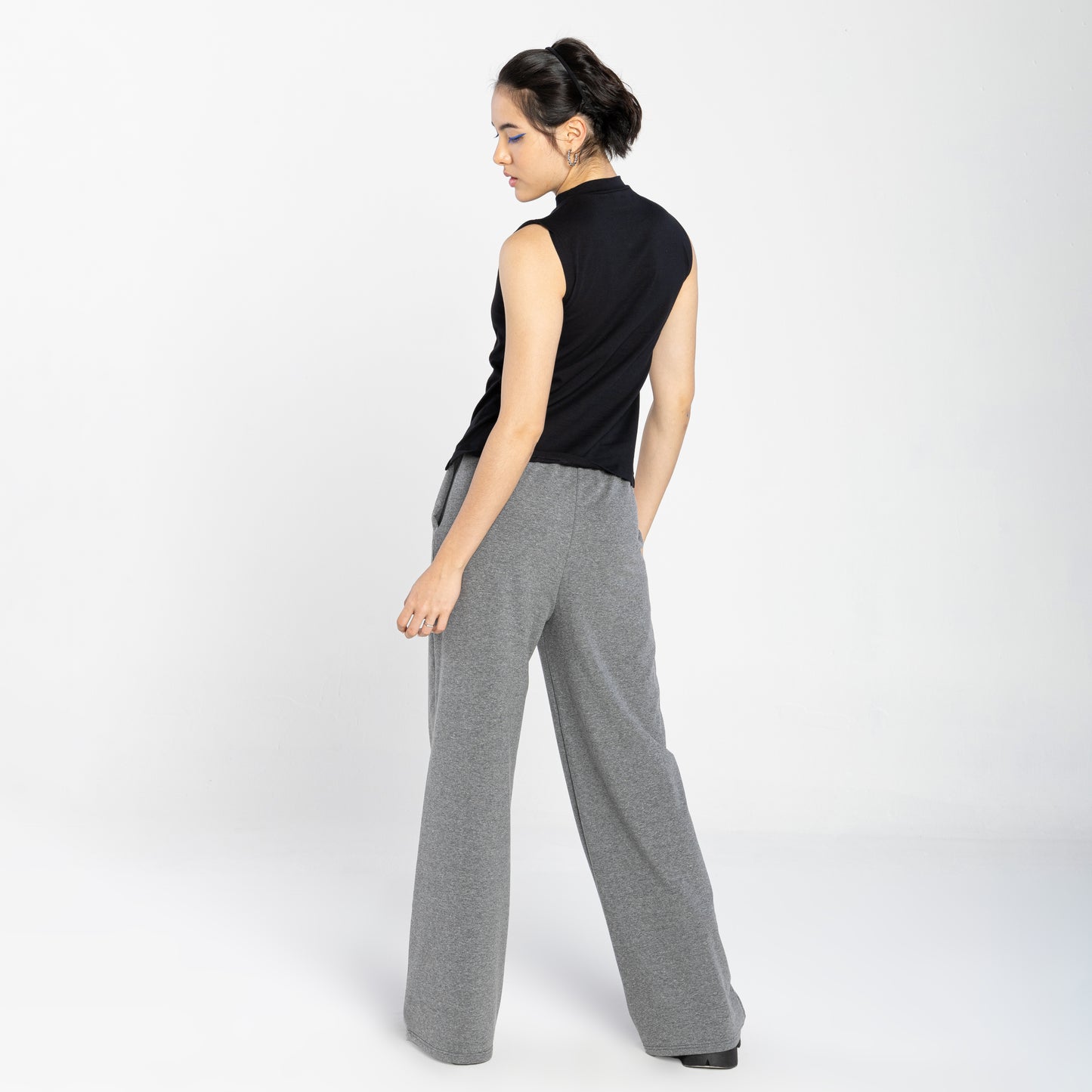 Regata Tech Anti Odor Gola Alta Feminina - Preto