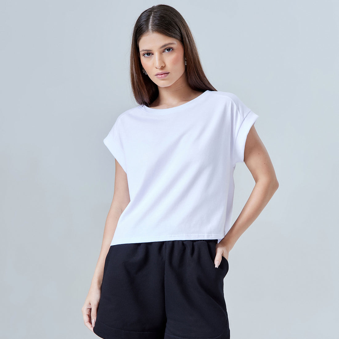 Blusa Tech Air Recorte Feminina - Branco