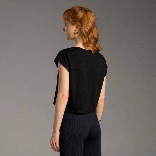 Blusa Tech Air Recorte Feminina - Preto