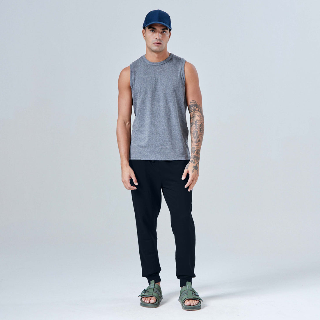 Calça Jogger Moletom Tech Impermeável - Preto