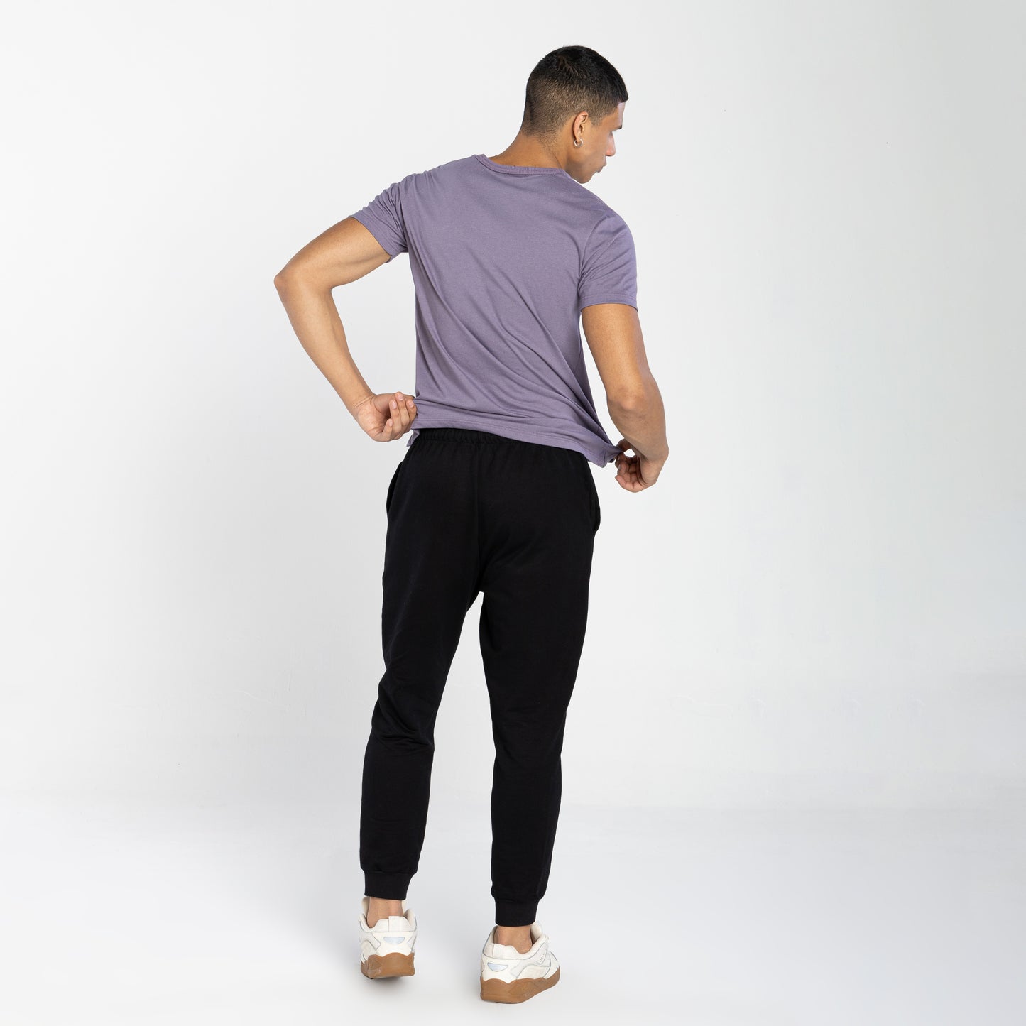 Calça Jogger Moletom Tech Impermeável - Preto