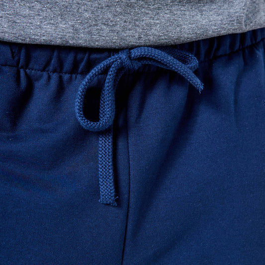 Calça Jogger Moletom Tech Impermeável - Azul Marinho