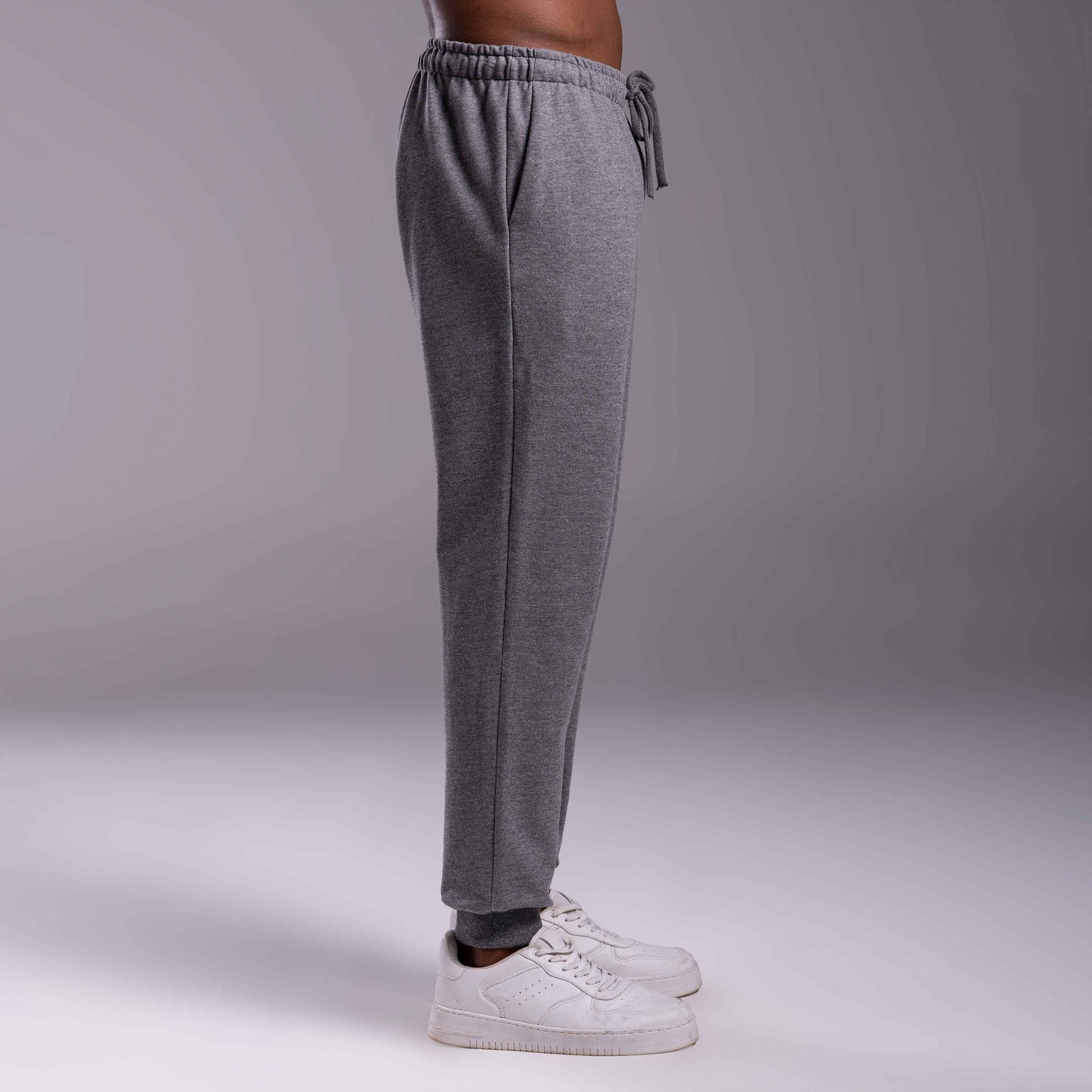 Calça Jogger Moletom Tech NoLiquid - Mescla Escuro