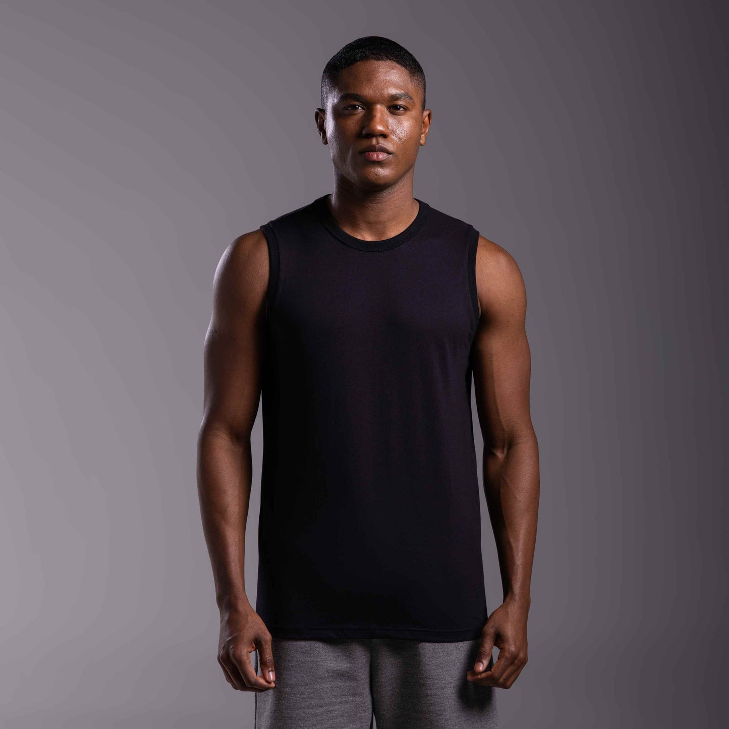 Regata Tech Anti Odor Masculina - Preto