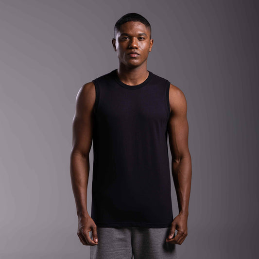 Regata Tech Anti Odor Masculina - Preto