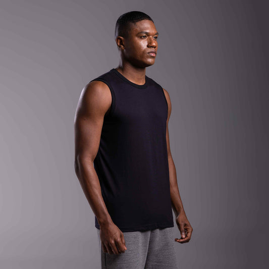 Regata Tech Anti Odor Masculina - Preto