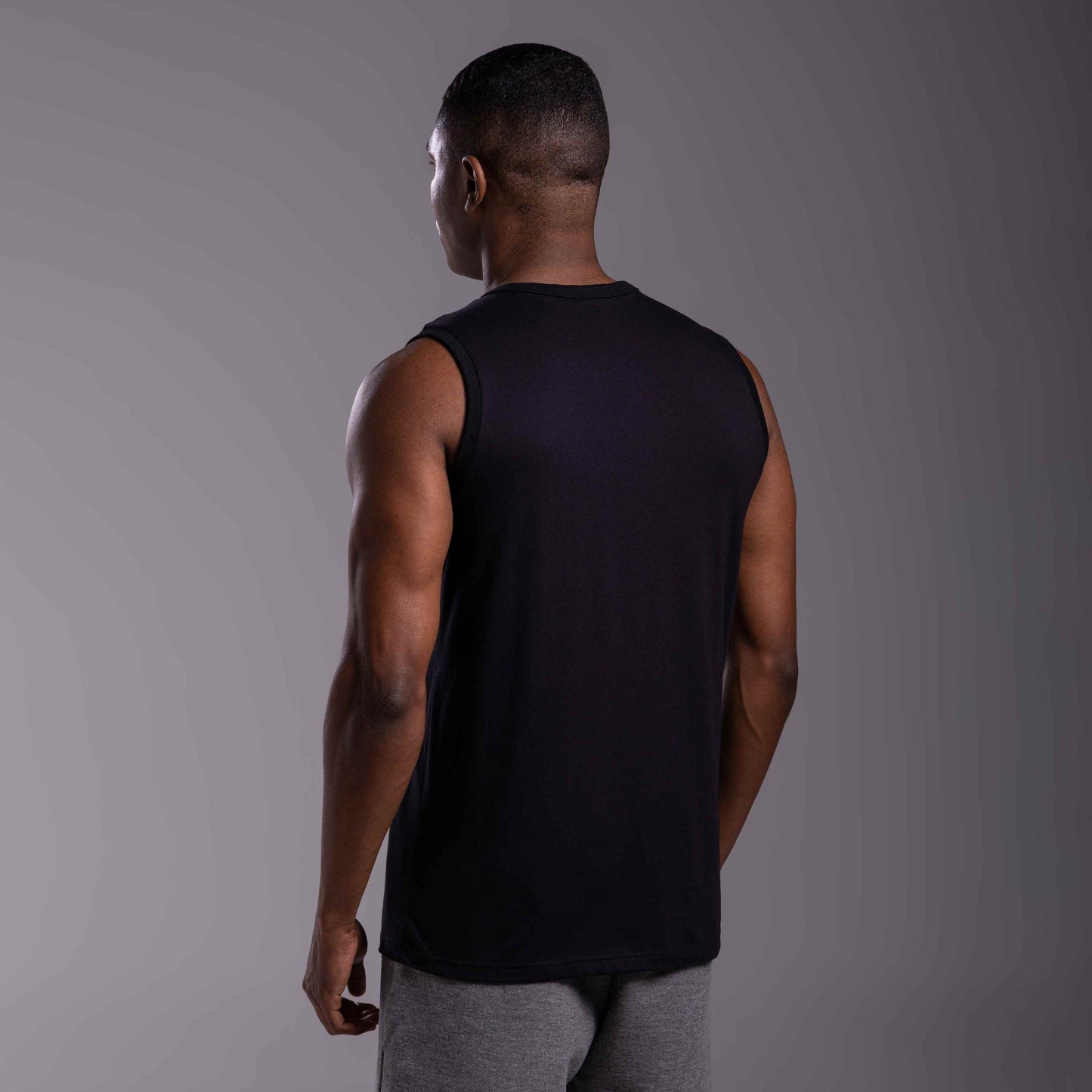 Regata Tech Anti Odor Masculina - Preto