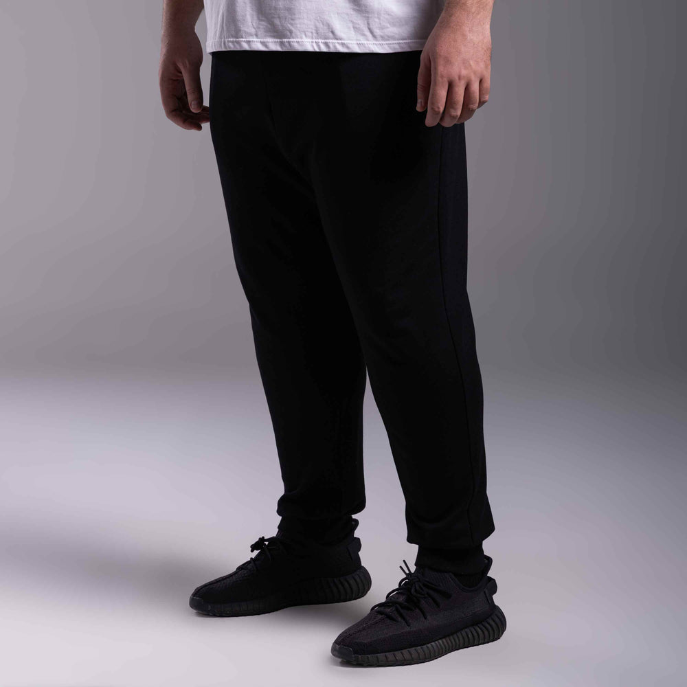 Calça Jogger Moletom Tech Impermeável Plus Masculina - Preto