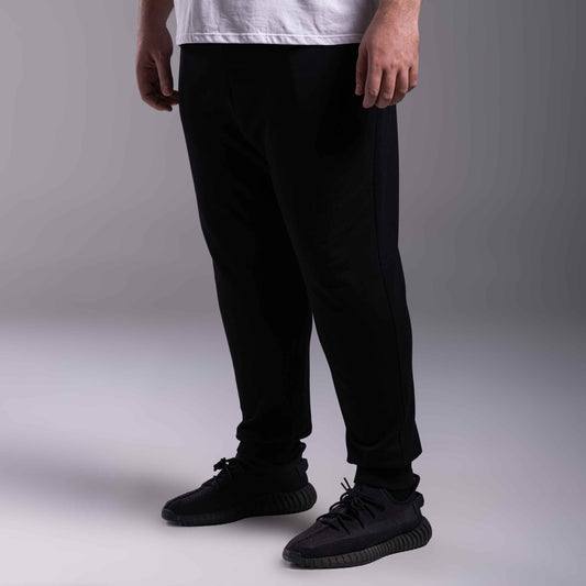Calça Jogger Moletom Tech Impermeável Plus Masculina - Preto