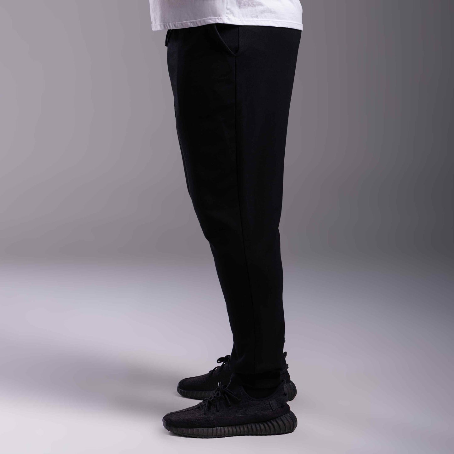 Calça Jogger Moletom Tech Impermeável Plus Masculina - Preto